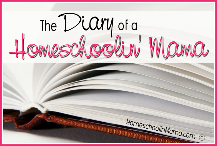 The Diary of a Homeschoolin' Mama - Find out what we've been up to this week!  @HomeschoolnMama