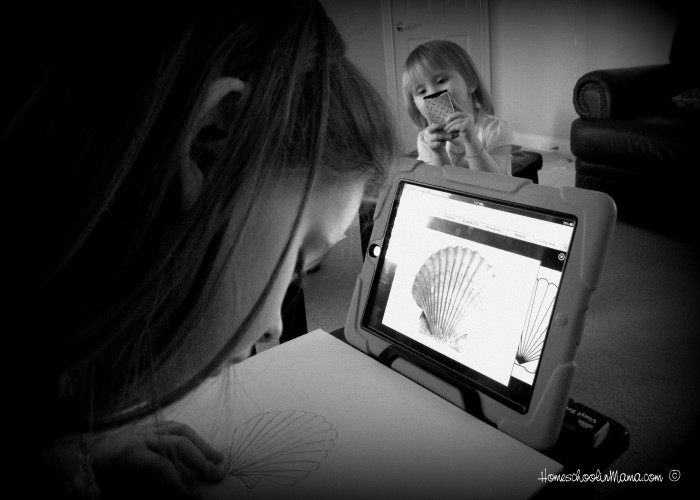 Wordless Wednesday - A Week of Art  www.HomeschoolinMama.com 