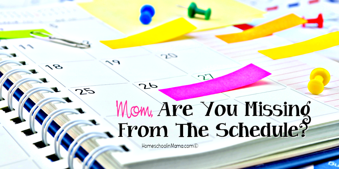 Mom, Are You Missing From The Schedule?