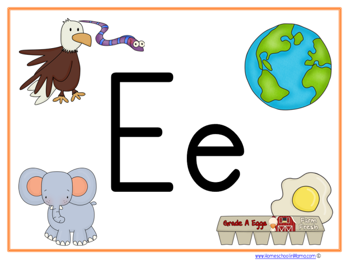 Tater Tot Letter Ee Learning Pack from www.HomeschoolinMama.com by Meg ...