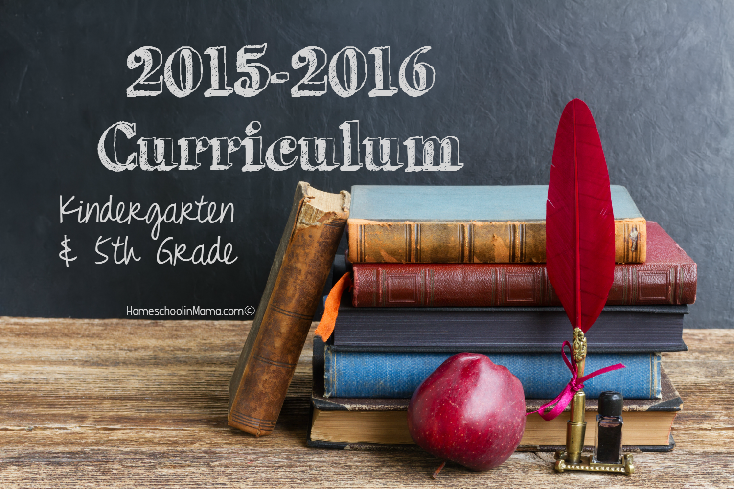 Our Curriculum for 2015-2016 Homeschool Year