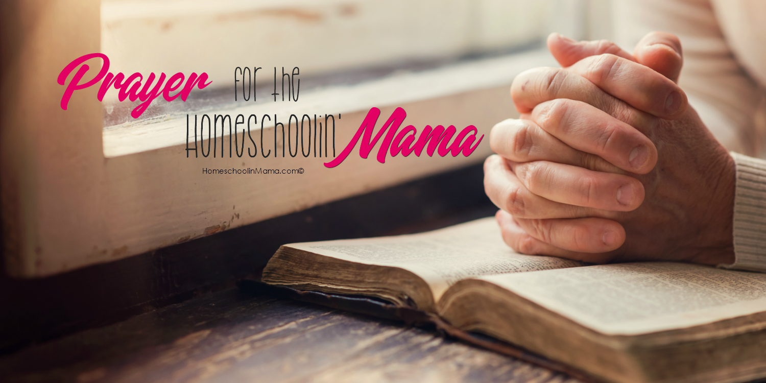 Prayer For The Homeschoolin’ Mama
