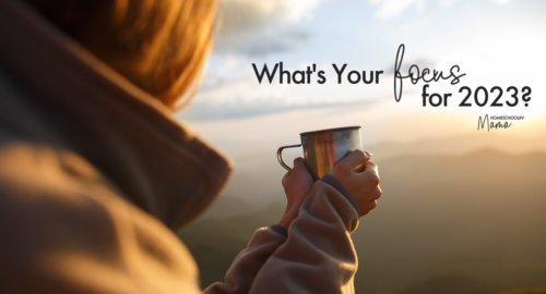 What's Your Focus For 2023? Homeschoolin' Mama with Meg Hykes